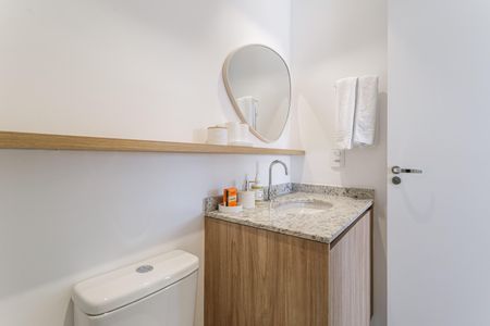 Apartamento para alugar com 25m², 1 quarto e sem vaga Apartamento para alugar com 25m², 1 quarto e sem vagaBanheiro