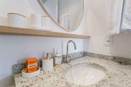 Apartamento para alugar com 25m², 1 quarto e sem vaga Apartamento para alugar com 25m², 1 quarto e sem vagaBanheiro