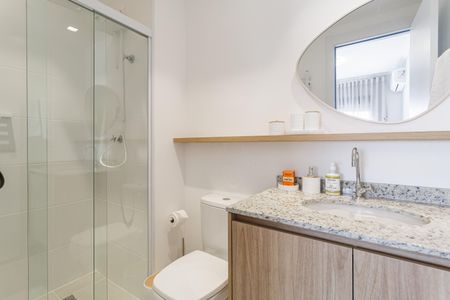 Apartamento para alugar com 25m², 1 quarto e sem vaga Apartamento para alugar com 25m², 1 quarto e sem vagaBanheiro