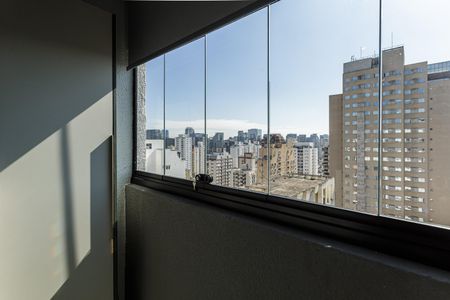 Varanda de apartamento para alugar com 1 quarto, 25m² em Vila Nova Conceição, São Paulo