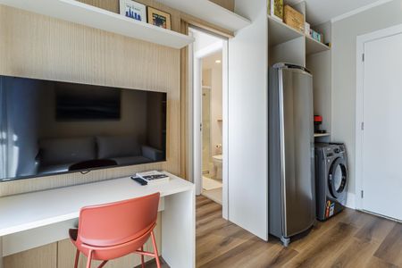 Sala de apartamento para alugar com 1 quarto, 25m² em Vila Nova Conceição, São Paulo