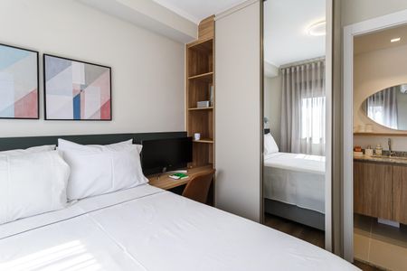 Quarto de apartamento para alugar com 1 quarto, 25m² em Vila Nova Conceição, São Paulo