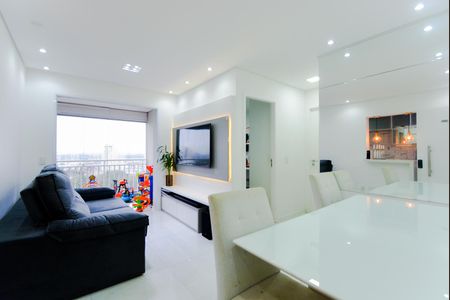 Sala de apartamento à venda com 2 quartos, 62m² em Vila Leonor, Guarulhos