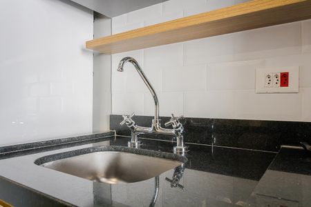 Studio para alugar com 25m², 1 quarto e sem vaga Studio para alugar com 25m², 1 quarto e sem vagaCozinha