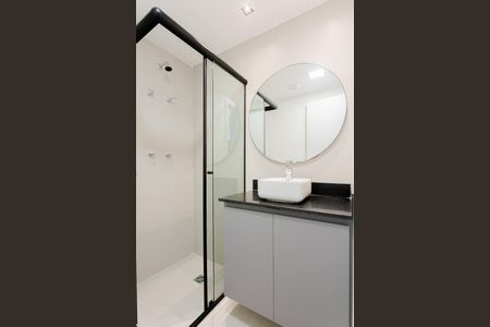 Studio para alugar com 25m², 1 quarto e sem vaga Studio para alugar com 25m², 1 quarto e sem vagaBanheiro
