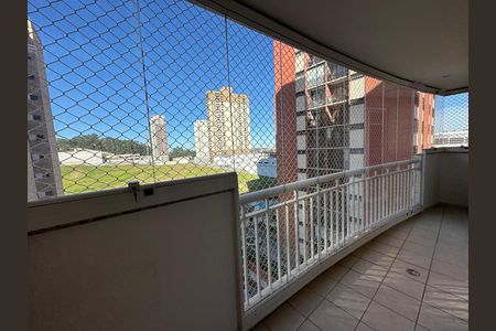 Varanda da Sala de apartamento à venda com 3 quartos, 94m² em Centro Comercial Jubran, Barueri