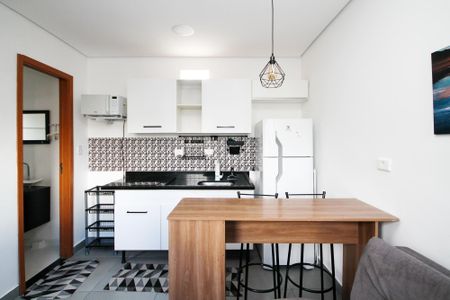 Studio para alugar com 25m², 1 quarto e sem vaga Studio para alugar com 25m², 1 quarto e sem vagaCozinha
