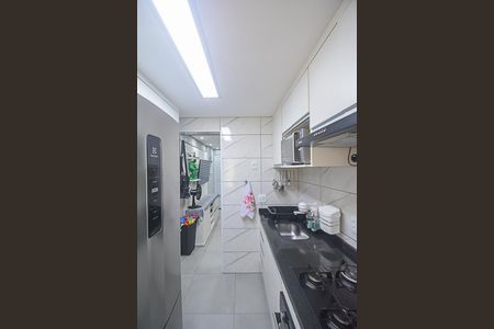 Cozinha e Área de Serviço de apartamento à venda com 2 quartos, 47m² em Paulicéia, São Bernardo do Campo