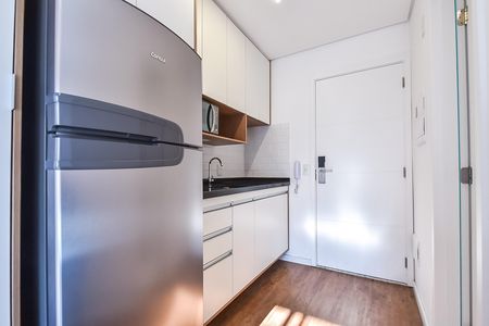 Cozinha de kitnet/studio à venda com 1 quarto, 22m² em Vila Mariana, São Paulo