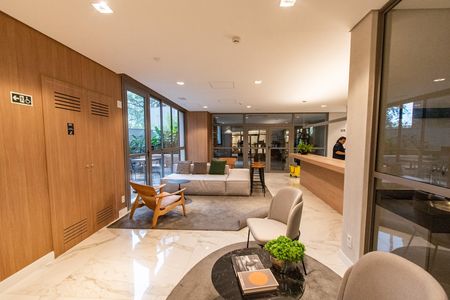 Studio à venda com 22m², 1 quarto e sem vaga Studio à venda com 22m², 1 quarto e sem vagaHall social