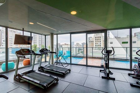 Studio à venda com 24m², 1 quarto e sem vaga Studio à venda com 24m², 1 quarto e sem vagaÁrea comum - Academia