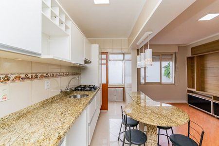 Cozinha de apartamento para alugar com 1 quarto, 48m² em Higienópolis, Porto Alegre