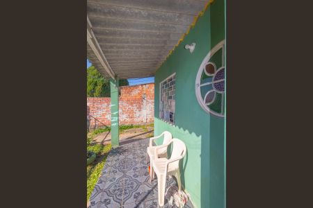 Varanda da Sala de casa à venda com 2 quartos, 60m² em Guajuviras, Canoas