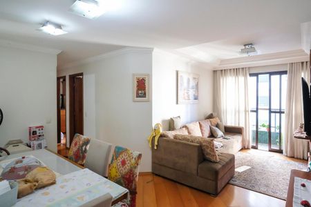 Sala de apartamento à venda com 3 quartos, 78m² em Vila Caminho do Mar, São Bernardo do Campo