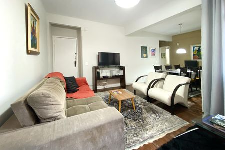 Sala de apartamento à venda com 3 quartos, 123m² em Nova Suíça, Belo Horizonte