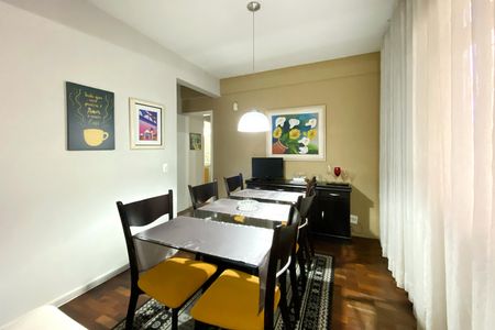 Sala de jantar de apartamento à venda com 3 quartos, 123m² em Nova Suíça, Belo Horizonte