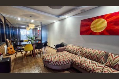 Sala de casa de condomínio para alugar com 3 quartos, 138m² em Campininha, São Paulo