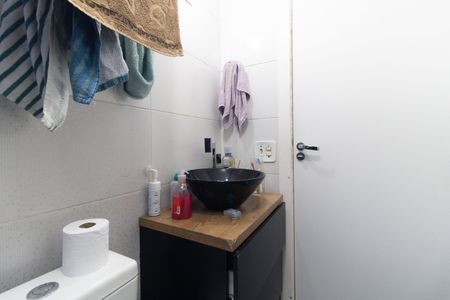 Banheiro da Suíte de apartamento à venda com 3 quartos, 72m² em Vila Moinho Velho, São Paulo