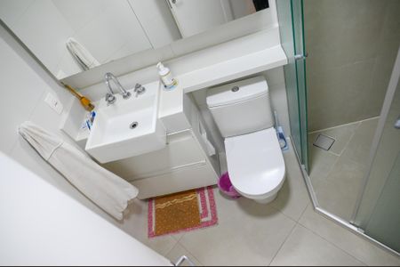 Apartamento à venda com 58m², 3 quartos e 1 vagaBanheiro Quarto 3 - Suite