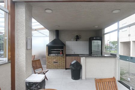 Área comum - Churrasqueira de apartamento para alugar com 2 quartos, 40m² em Vila California, São Paulo