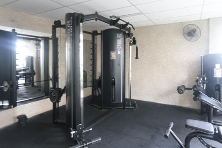Área comum - Academia de apartamento para alugar com 2 quartos, 40m² em Vila California, São Paulo