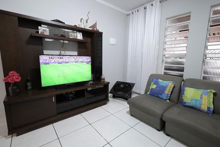 Sala de casa à venda com 2 quartos, 90m² em Jardim Guarará, Santo André
