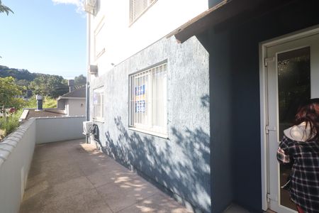 Fachada do bloco de apartamento para alugar com 2 quartos, 51m² em Vila Nova, Novo Hamburgo