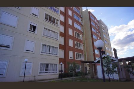 Fachada do bloco de apartamento à venda com 2 quartos, 50m² em Parque Santa Fé, Porto Alegre