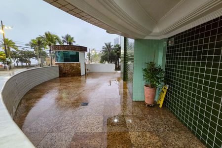 Fachada e portaria de apartamento para alugar com 3 quartos, 156m² em Guilhermina, Praia Grande