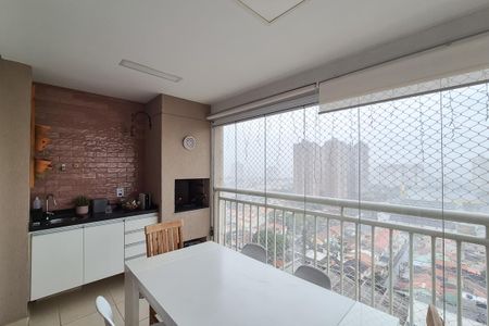 Varanda gourmet de apartamento para alugar com 4 quartos, 128m² em Nova Petrópolis, São Bernardo do Campo
