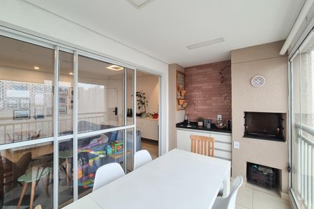 Varanda gourmet de apartamento para alugar com 4 quartos, 128m² em Nova Petrópolis, São Bernardo do Campo