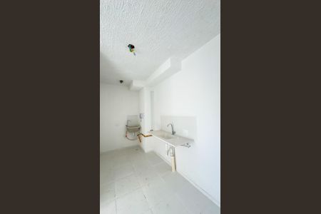 Cozinha e Área de serviço de apartamento à venda com 2 quartos, 33m² em Jardim Caravelas, São Paulo