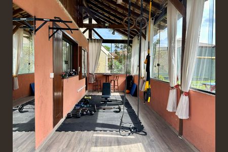 Área comum - Academia de casa de condomínio para alugar com 1 quarto, 75m² em Barra da Lagoa, Florianópolis
