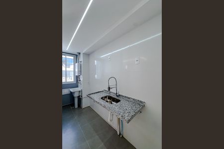 Apartamento à venda com 40m², 2 quartos e sem vaga Apartamento à venda com 40m², 2 quartos e sem vagaCozinha e Área de Serviço