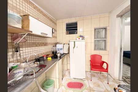 Casa à venda com 146m², 4 quartos e sem vagaCozinha e churrasqueira da Edícula