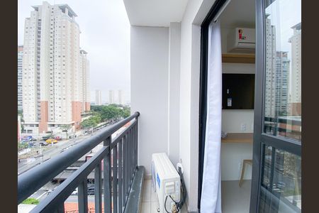 Varanda Studio de kitnet/studio para alugar com 1 quarto, 24m² em Vila Leopoldina, São Paulo