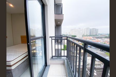 Varanda Studio de kitnet/studio para alugar com 1 quarto, 24m² em Vila Leopoldina, São Paulo