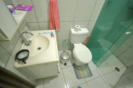 Banheiro Social  de casa à venda com 2 quartos, 120m² em Montanhão, São Bernardo do Campo