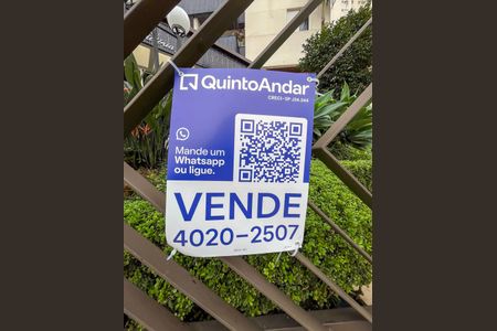 Placa Quinto Andar de apartamento à venda com 3 quartos, 63m² em Vila Gumercindo, São Paulo