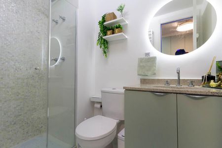 Studio para alugar com 29m², 2 quartos e sem vagaBanheiro