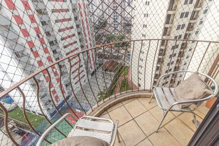Suíte - Varanda de apartamento à venda com 3 quartos, 107m² em Brás, São Paulo