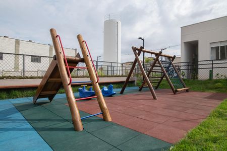 Área Comum - Playground de apartamento para alugar com 2 quartos, 59m² em Jardim Rosolem, Hortolândia