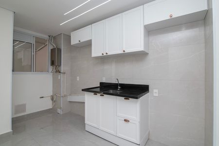 Cozinha de apartamento para alugar com 2 quartos, 59m² em Jardim Rosolem, Hortolândia