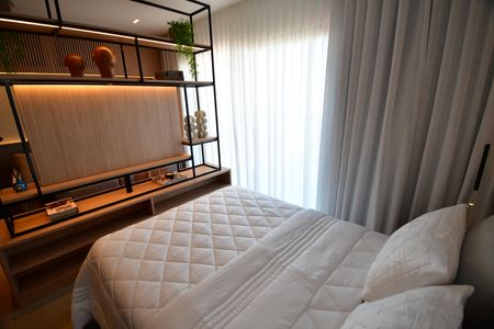 Studio para alugar com 39m², 1 quarto e 1 vagaQuarto
