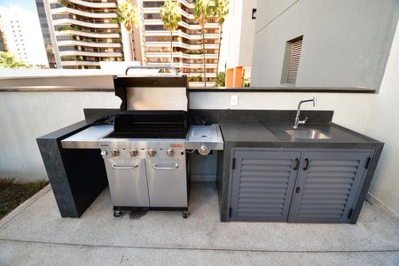 Studio para alugar com 39m², 1 quarto e 1 vagaÁrea comum - Churrasqueira