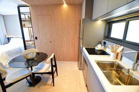 Studio para alugar com 39m², 1 quarto e 1 vagaCozinha