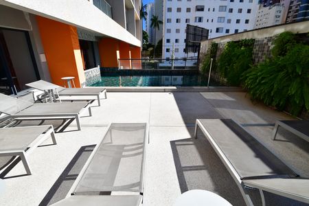 Studio para alugar com 39m², 1 quarto e 1 vagaÁrea comum - Piscina