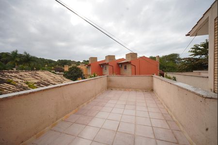 Varanda do Quarto de casa de condomínio para alugar com 1 quarto, 75m² em Barra da Lagoa, Florianópolis