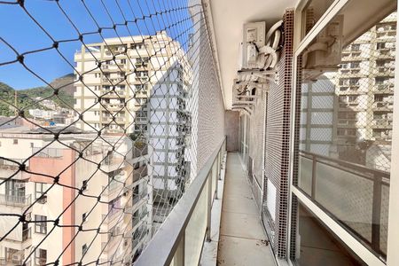 Varanda da sala  de apartamento para alugar com 2 quartos, 120m² em Lagoa, Rio de Janeiro