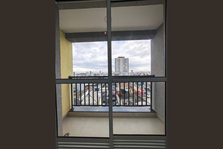 Varanda da sala de apartamento para alugar com 1 quarto, 30m² em Vila Gustavo, São Paulo